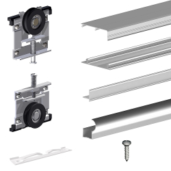                                                                                     Kit SLID'UP 220 aluminium...
                                                                            